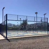 Padel Tribinal Glass Panel