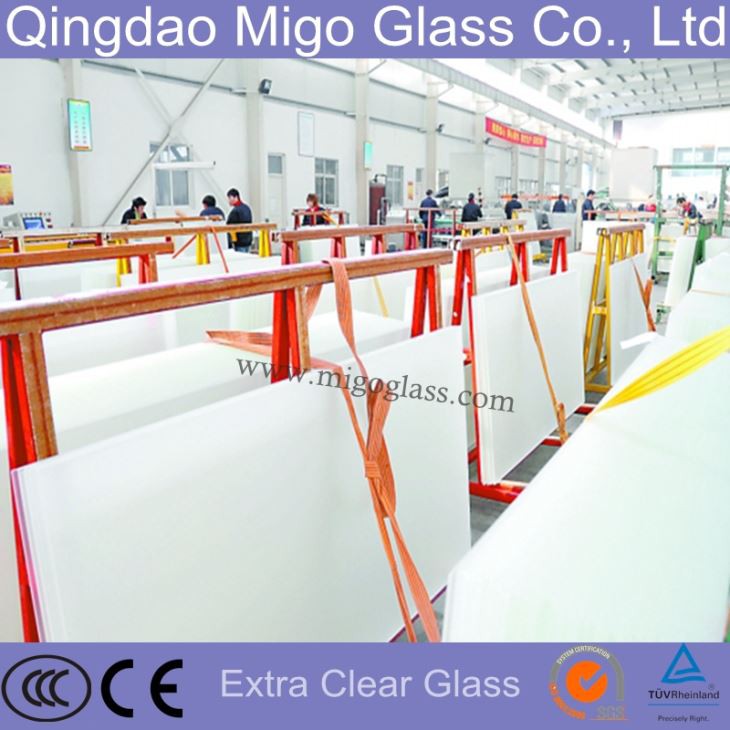 extra clear solar glass panels at Migo Glass