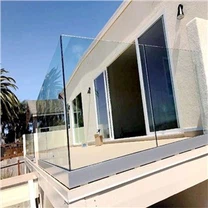 Tanpered Glass pou balistrad Decking