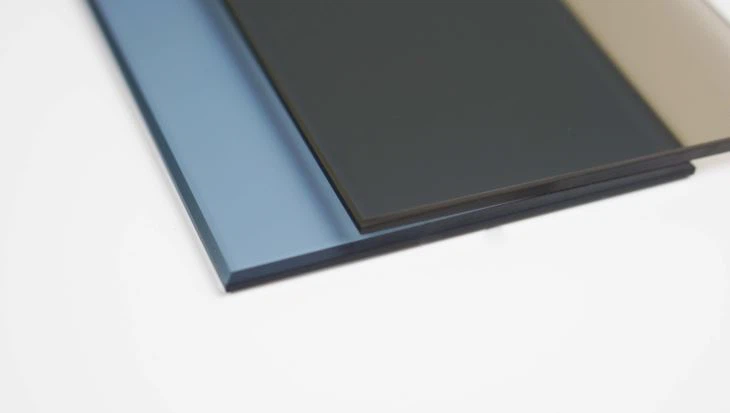 Tinted Frosted Glass